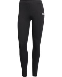 adidas - Essentials 3 Stripe Leggings - Lyst