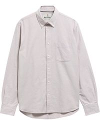 Barbour - Authentic Cotton Long-Sleeve Oxford Shirt - Lyst