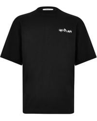 Off-White c/o Virgil Abloh - Off- Flower Skate T-Shirt - Lyst