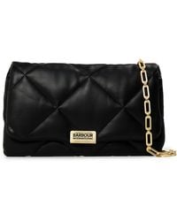 Barbour - Qualify Micro Faux Leather Crossbody Bag - Lyst