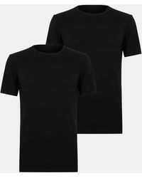 BOSS - Two Pack Crew Neck Comfort Body Shirts - Lyst