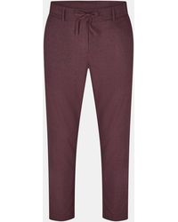 BOSS - P Genius Rdspck Straight Leg Trousers - Lyst