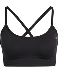 adidas - Sleeveless Low Impact Sports Bra - Lyst