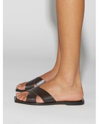Aeyde - Faye Flat Sandals - Lyst