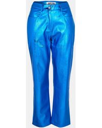 Amy Lynn - Leather/Pu Leather Trouser - Lyst