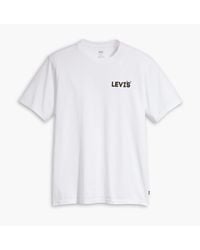 Levi's - Headline Logo Cotton Short-Sleeve Oversized-Fit T-Shirt - Lyst