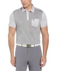 Original Penguin - Colour Block Short-Sleeve Performance Polo Shirt - Lyst