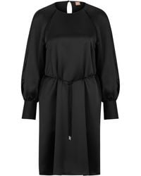 BOSS - Desatina Wrap Dress - Lyst