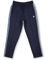 Pretty Green - Eclipse Paisley Open Hem Woven Joggers - Lyst