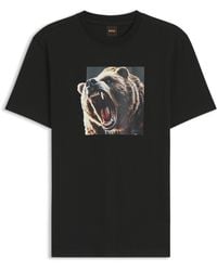 BOSS - Doberman T-Shirt - Lyst