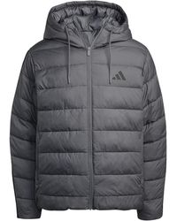 adidas - Essentials Climawarm 3-Stripes Synthetic Down Jackets - Lyst