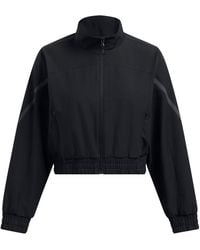 Under Armour - Unstoppable Cropped Tracksuit Top - Lyst
