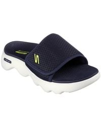 Skechers - Go Walk Massage Fit Sandal-de Flat Sandals - Lyst