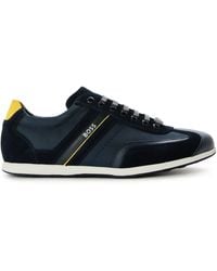 BOSS - Stiven N Classic Low-Top Trainers - Lyst