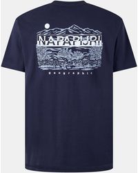 Napapijri - Graphic T-Shirt - Lyst