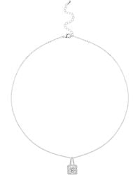 Mason Knight Yager - Square Cubic Edged Pendant - Lyst