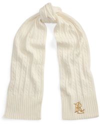 Ralph Lauren - Lrl Cable Scarf Ld64 - Lyst