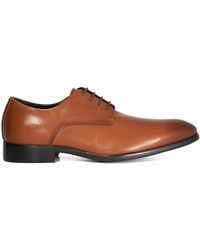 Dune - Saunter Leather Derby Shoes - Lyst