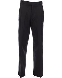 Off-White c/o Virgil Abloh - Embroidered Smoking Pants - Lyst