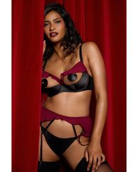 Playful Promises - Roisin Chiffon Quarter Cup Bra - Lyst