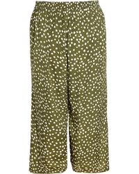 Wednesday's Girl - Wednesday Print Wide Leg Trouser - Lyst