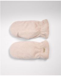 Barbour - Cyrus Faux Fur Mittens - Lyst