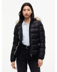 Tommy Hilfiger - Tjw Basic Hooded Down Jacket Ext - Lyst