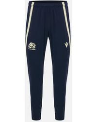 MACRON - Scotland Rugby Tapered-Fit Training Bottoms - Lyst