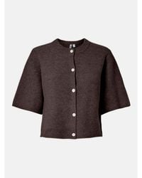 Pieces - Ss O-Neck Knt Ld63 - Lyst