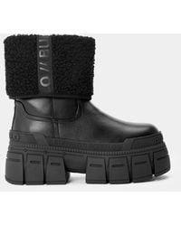 Buffalo - Fold Warm Platform Boots - Lyst