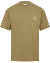C.P. Company - Double Logo Tee - Lyst