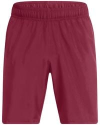 Under Armour - Tech Woven Wordmark 8.25" Shorts Cardinal Racer - Lyst
