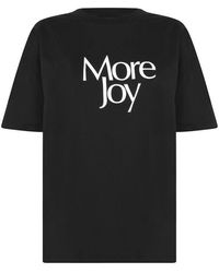 More Joy - Logo T Shirt - Lyst