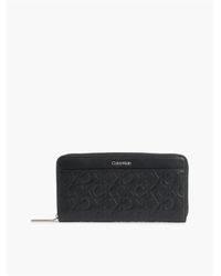 Calvin Klein - Ck Must Lg Z/a Wallet W/slip Emb - Lyst