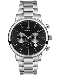 GANT - Cleveland Black-metal Watch Stainless Steel Watch - Lyst