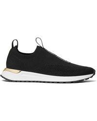 MICHAEL Michael Kors - Bodie Logo Tape Slip-On Trainers - Lyst
