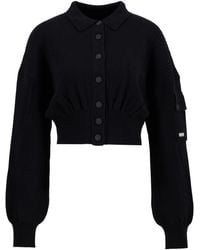 Barbour - Gigi Knitted Bomber - Lyst