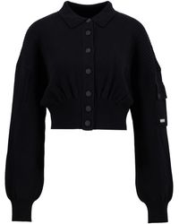 Barbour - Gigi Knitted Bomber - Lyst
