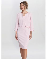 Gina Bacconi - Corinne Crepe Dress And Jacket - Lyst