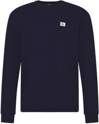 Calvin Klein - Ckj Waffle Long-Sleeve T-Shirt - Lyst
