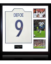 The Fan Cave - Jermain Defoe Signed England Shirt Elite Frame - Lyst