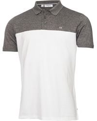 Calvin Klein - Colour Block Polo Shirt - Lyst