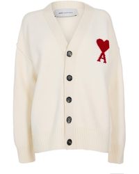 Ami Paris - Cardigan - Lyst