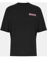 DSquared² - Loose Fit Oversized T-Shirt - Lyst