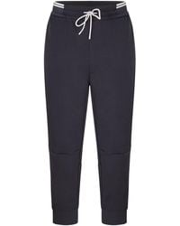 BOSS - Soft Cotton-Blend Jogging Bottoms - Lyst