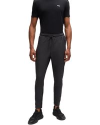 BOSS - Hicon Active Closed Hem Jersey Joggers - Lyst