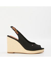 Tommy Hilfiger - Iconic Elena Sling Back Wedges - Lyst