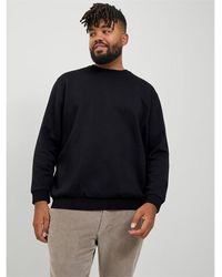 Jack & Jones - Bradley Crew Sweater Plus Size - Lyst
