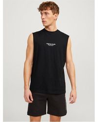 Jack & Jones - Jorvester Sleeveless T-shirt - Lyst