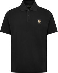 Belstaff - Cotton Pique Polo - Lyst